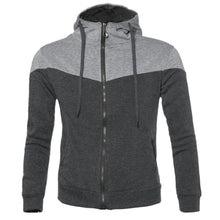 Fashion Suit Men's Warm Zip Up Hooded Hoodies Sweatshirt Slim Fit Coats Tops Outwear Men's Tracksuits Moleton J4U66