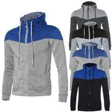 Fashion Suit Men's Warm Zip Up Hooded Hoodies Sweatshirt Slim Fit Coats Tops Outwear Men's Tracksuits Moleton J4U66