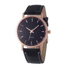 Fashion Unisex Leisure Crocodile Leather Analog Quartz Wrist Watch Watches  J4U66