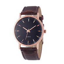 Fashion Unisex Leisure Crocodile Leather Analog Quartz Wrist Watch Watches  J4U66
