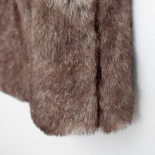 Fashion Sleeveless Outerwear Warm Women Long Hair Faux Fur Short VJacket Waistcoat Coat J4U66
