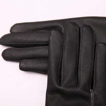 Fashion Women Girls Soft Leather Mitten Gloves Warm Driving Gloves Women  J4U66