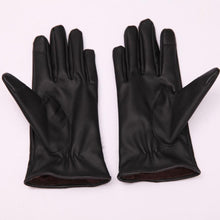 Fashion Women Girls Soft Leather Mitten Gloves Warm Driving Gloves Women  J4U66
