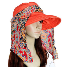 Fashion Women Lady Folding UV Protection Roll Up Wide-Brimmed Hat Multifunction Beach Sun Hat J4U66