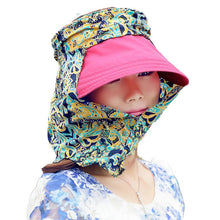 Fashion Women Lady Folding UV Protection Roll Up Wide-Brimmed Hat Multifunction Beach Sun Hat J4U66