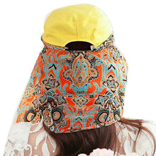 Fashion Women Lady Folding UV Protection Roll Up Wide-Brimmed Hat Multifunction Beach Sun Hat J4U66