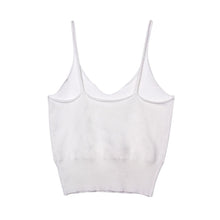 Fashion Women Crochet Halter Crop Tops Sexy Tank Tops Sleeveless Crop Tees Camis Hollow Out VTank Tops J4U66
