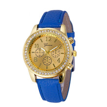 Faux Chronograph Quartz WatcheWomen Ladies Luxury Brand Classic Round Women Crystals Dress Watch relogios feminino  J4U66