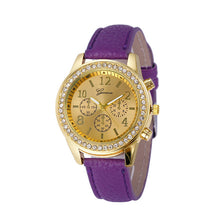 Faux Chronograph Quartz WatcheWomen Ladies Luxury Brand Classic Round Women Crystals Dress Watch relogios feminino  J4U66