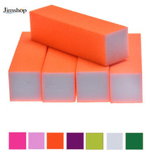 5pc Women Buffing Sanding Files Block Pedicure Manicure Care Nail Art Buffer J4U66