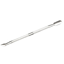 tainless Double-end Cuticle Pusher Dead Skin Remover Manicure Tool Nail Art Body Care J4U66