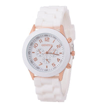 7 Colors Ssilicone Rubber Jelly Gel Quartz Analog Fashion Sports Women Girl Wrist Watch Unisex relogio feminino J4U66