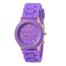 7 Colors Ssilicone Rubber Jelly Gel Quartz Analog Fashion Sports Women Girl Wrist Watch Unisex relogio feminino J4U66