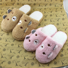 Warm Lovely Velvet Soft Plush Slipper Women Ladies Home Non-silp Bowknot Slippers Indoor Shoes J4U66