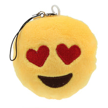 Cute Small Emoji Smiley Emoticon Amusing Key Chain Soft Toy Gift Pendant Bag Fast Shipping J4U66