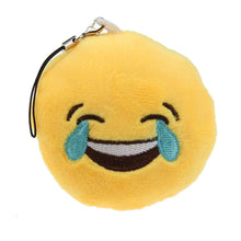 Cute Small Emoji Smiley Emoticon Amusing Key Chain Soft Toy Gift Pendant Bag Fast Shipping J4U66