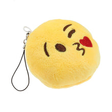 Cute Small Emoji Smiley Emoticon Amusing Key Chain Soft Toy Gift Pendant Bag Fast Shipping J4U66