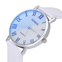 Fashion Luxury Men Leather Quartz Analog Wrist Watch Watches&  J4U66