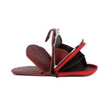 Men Mini Leather Credit Card ID Coin Holder Money Clip Wallet Billfold Purse Wallet Dollar Package J4U66