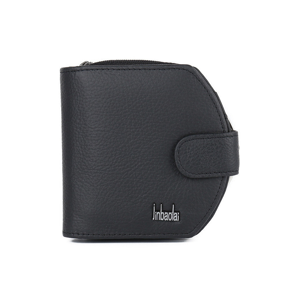 Men Mini Leather Credit Card ID Coin Holder Money Clip Wallet Billfold Purse Wallet Dollar Package J4U66