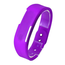 Womens Rubber Red LED Watch Date Sports Bracelet Digital Wrist Waatch&  J4U66
