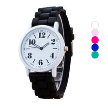 Women Ssilicone Motion Clock WristWatch Analog Quartz Watch Wrist Watches&  J4U66