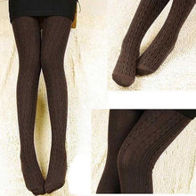 Womens Thick Tights Knit Pantyhose Tights Warm Cotton Stockings J4U66