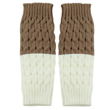 Korean Women Lady Knitted Crochet Socks Leg Boots Warmer Cover Leggings  J4U66