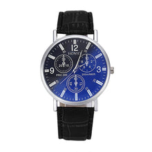 Luxury Brand Mens Crocodile PU Leather Analog Blu-Ray Business Wrist Watch Quality Men Watch Clock relogio masculino J4U66