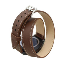 Luxury Long Genuine Leather Band Double Tour Bracelet Watchband For Gear S2 Classic R732  J4U66