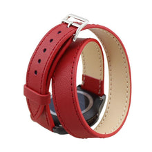 Luxury Long Genuine Leather Band Double Tour Bracelet Watchband For Gear S2 Classic R732  J4U66
