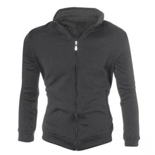 Men's Armour Warm Sweatshirt Zipper Coat Jacket Slim Fit Long Sleeve Outwear Plus Size J4U66