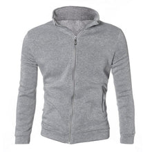 Men's Armour Warm Sweatshirt Zipper Coat Jacket Slim Fit Long Sleeve Outwear Plus Size J4U66