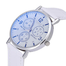 Mens Luxury Crocodile Faux Leather Analog high-end Business Wrist Watch Watches&  J4U66