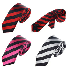 Modern 4 Style Formal Business Wedding Classic Stripe Casual Slim Mens Skinny Narrow Neck Party Wedding Tie Necktie J4U66