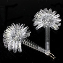 10pc Natural 12 Color Women Ladies False Nail Art Tips Sticks Polish Display Fan Salon Makeup Tools J4U66