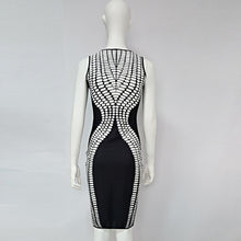 Women Dress Sleeveless Slim Hip Sexyclub Dress Bodycon Dresses Women Cocktail Party Dresses Vestidos J4U66