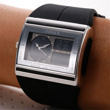 Digital LED Date Rubber Sport Waterproof Mens Boy Wrist Watch  J4U66