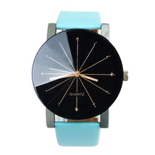 Men Luxury Quartz Dial Clock PU Leather Wrist Watch Round Case Wrist Watches Watch  J4U66