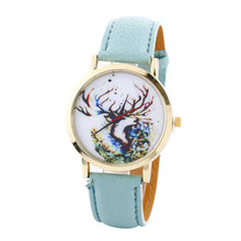 Women Men Fashion PU Leather Band Analog Quartz Vogue Wrist Watches Watch  J4U66