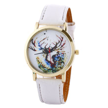 Women Men Fashion PU Leather Band Analog Quartz Vogue Wrist Watches Watch  J4U66