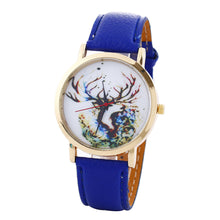 Women Men Fashion PU Leather Band Analog Quartz Vogue Wrist Watches Watch  J4U66