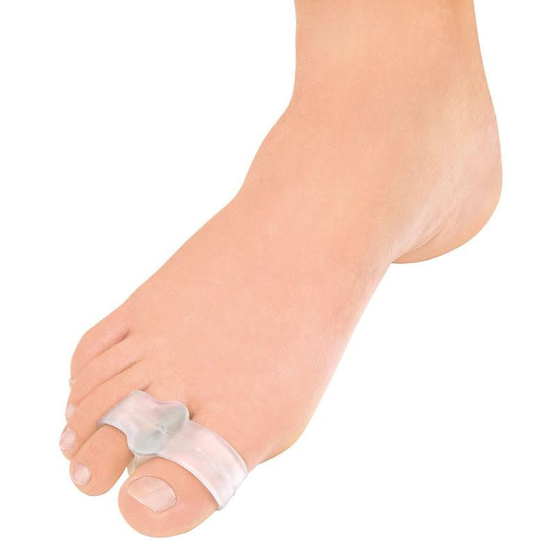 Gel 2 Holes Ortics Bunion Separators Tail Toe Straightener Stretchers  J4U66