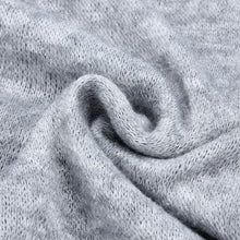 Blusas Women Casual Long Sleeve Loose Ladies Tops Shirt Gray O Neck Solid Blouse Plus Size S-XL J4U66