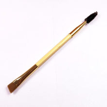 ComingMakeup Bamboo Handle Double Eyebrow Brush + Eyebrow Comb Set J4U66