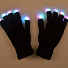 Coming LED Gloves Party Light Show Gloves- 6 Light Flashing Modes Lightshow Dancing Gloves  J4U66
