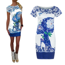 Fashion Dress women mini dress O-Neck sexy nightclub dress Casual Party Bodycon Pencil Sheath Dress J4U66