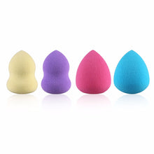 Fashion 4pc Pro Mini Beauty Flawless Makeup Blender Foundation Puff Multi Shape Sponges  J4U66