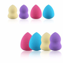 Fashion 4pc Pro Mini Beauty Flawless Makeup Blender Foundation Puff Multi Shape Sponges  J4U66