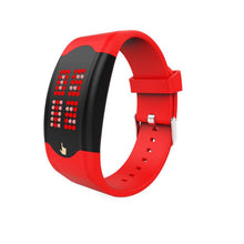 Fashion Relogio Masculino Men LED Touch Screen Day Date Ssilicone Digital Watch For Special Gift J4U66